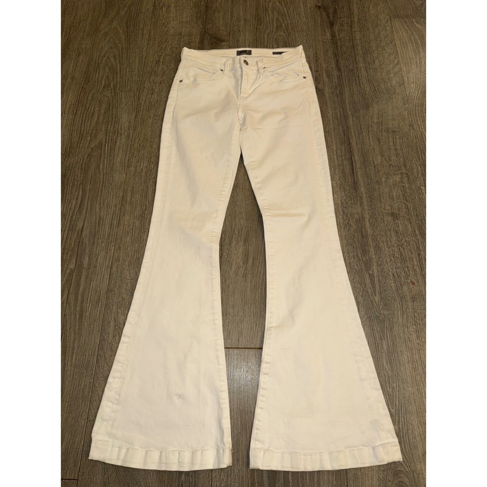 AGOLDE Madison White High Rise Flare Jeans Size 25 A024B-2006